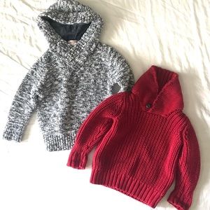 Toddler boy 2T & 18-24mo sweaters